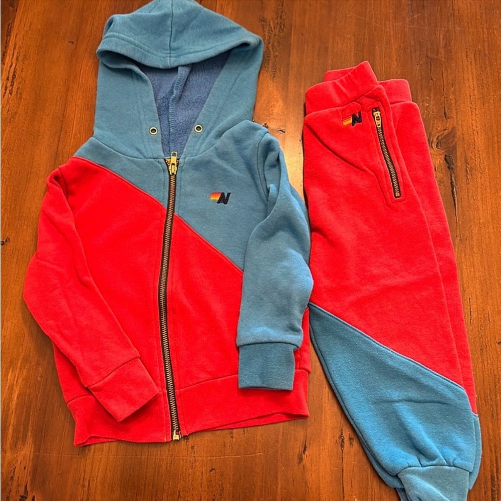 Aviator Nation size 4 sweatsuit great condition!